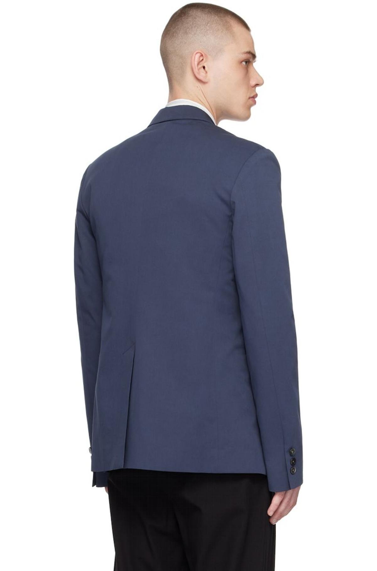 Maryam Nassir Zadeh Focus Blazer - Navy | Garmentory