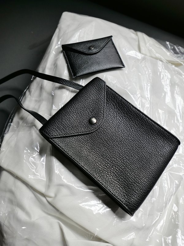 Lemaire Enveloppe With Strap - Black | Garmentory