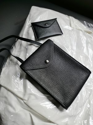 Lemaire Enveloppe With Strap - Black | Garmentory