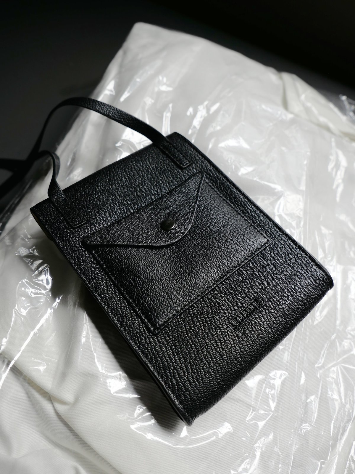 Lemaire Enveloppe With Strap - Black | Garmentory