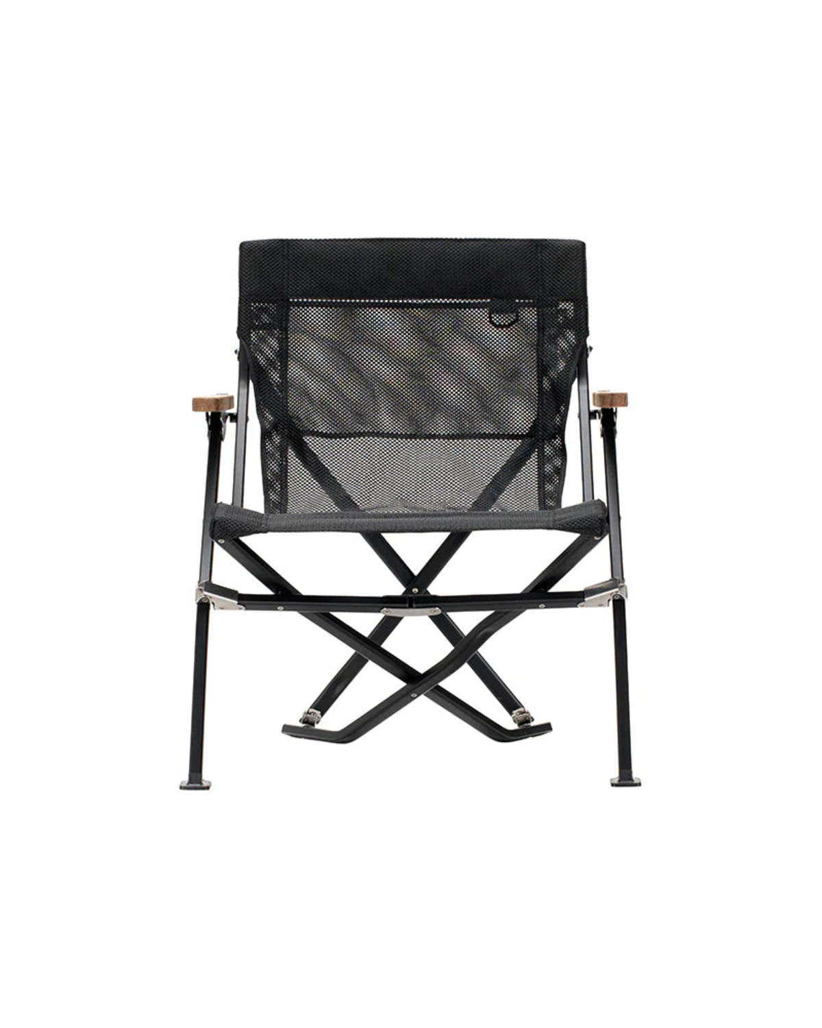 Snow Peak Festival Item Mesh Luxury Low Beach Chair - Black