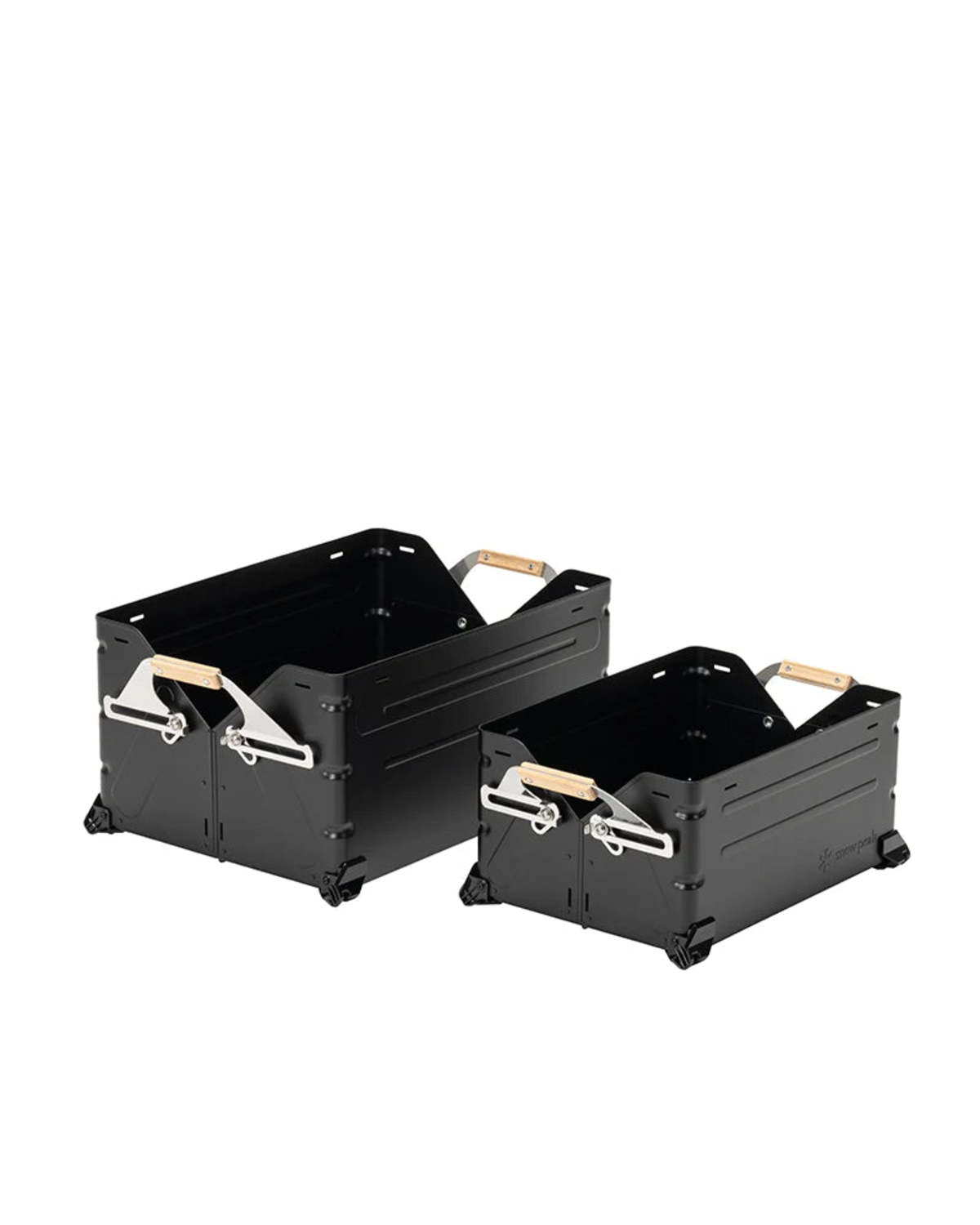 h*o様  peak Shelf Container 25 Black Snow Peak Festival Item Stacking Shelf Container 25 - Black