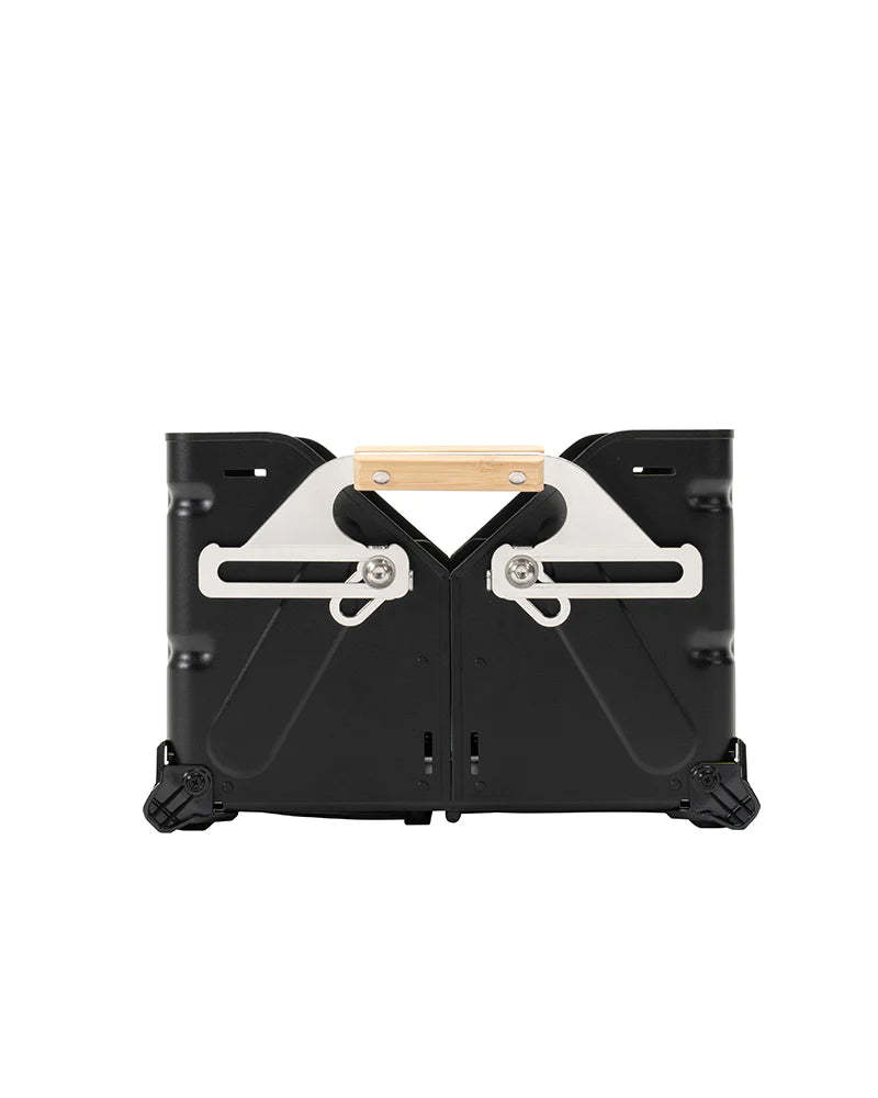 Snow Peak Festival Item Stacking Shelf Container 25 - Black
