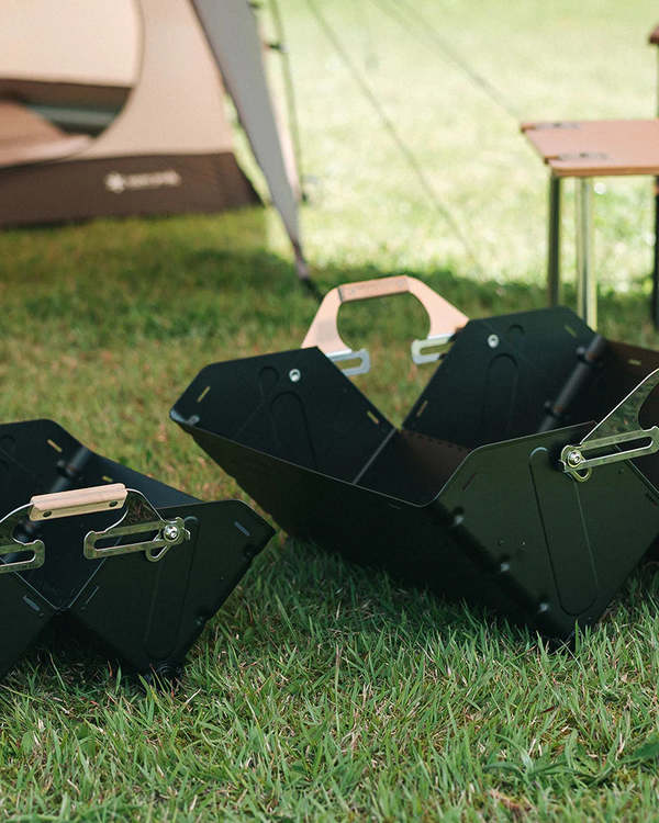 【新品未開封】スノーピーク Shelf Container 25 Black Snow Peak Festival Item Stacking Shelf Container 25 - Black
