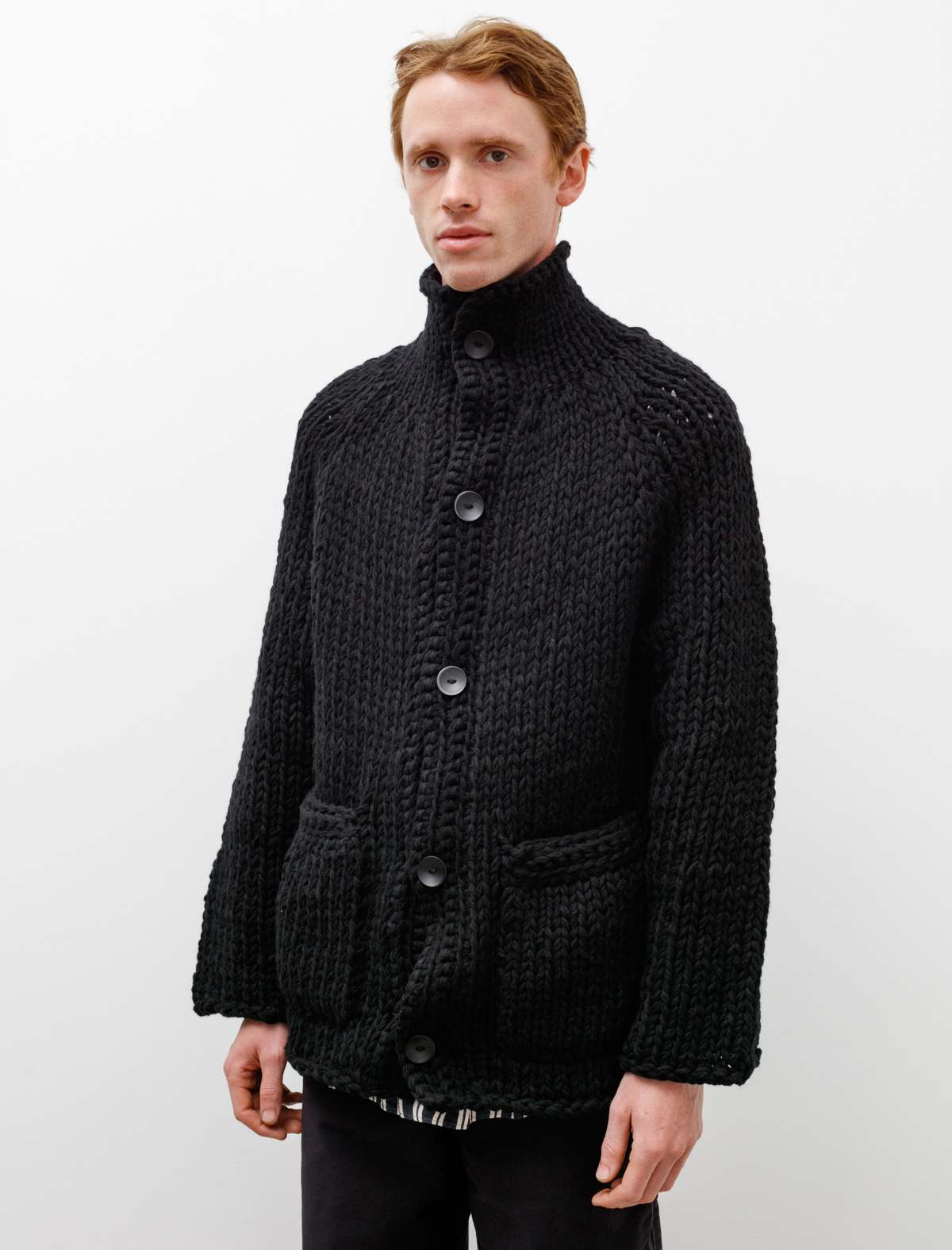 shinnoCASEY CASEY / ケイシー CARDIGAN CASEY CASEY Cardigan Woalp Brown