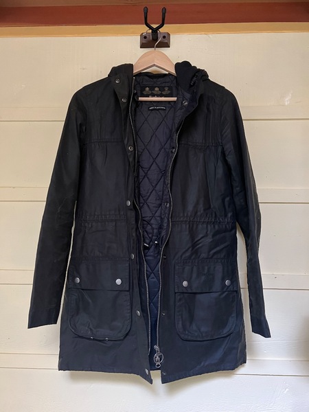 Barbour floree deals waxed cotton jacket