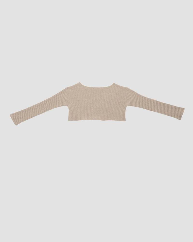 baserange MACAU SWEATER ニット knit ショート Baserange ~ Macau Sleeve Pullover | MAIMOUN