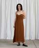 Ali Golden Fitted Bodice Dress - Copper - Thumbnail 2