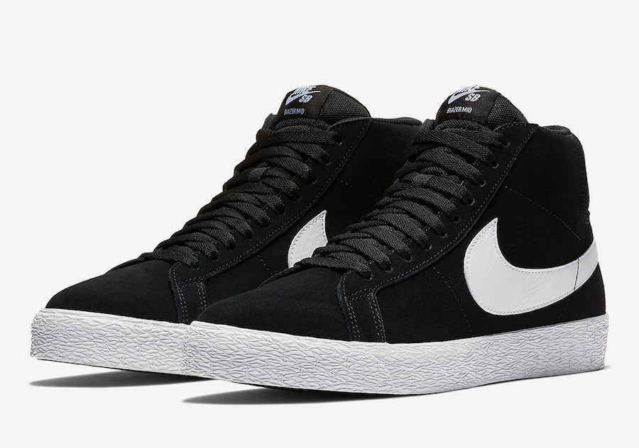 Nike SB Zoom Blazer Mid Black White - 864349 002 - Multi | Garmentory