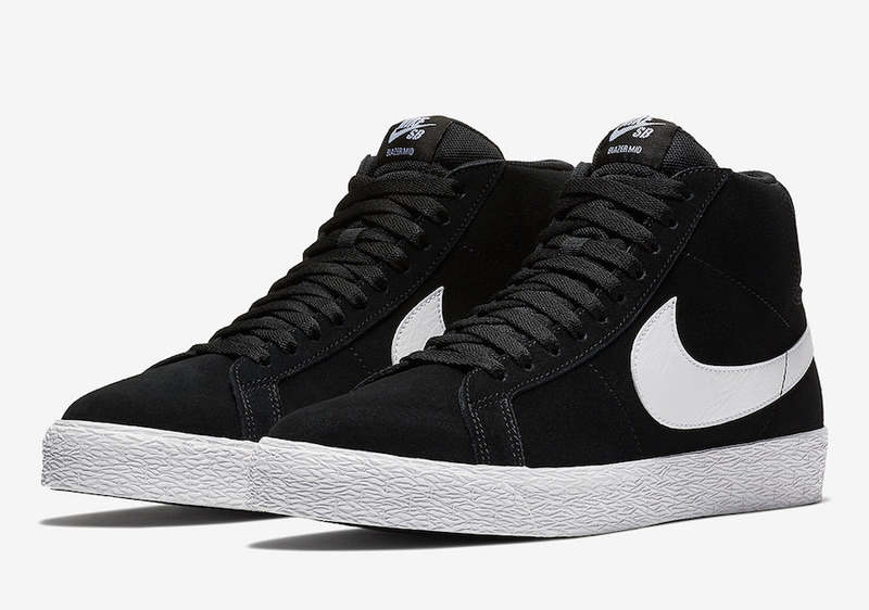Nike SB Zoom Blazer Mid Black White - 864349 002 - Multi | Garmentory