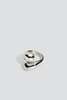 AGMES Sterling Silver Synergy Ring - Silver - Thumbnail 2