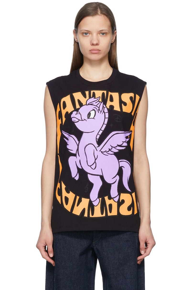 STELLA MCCARTNEY Fantasia Pegasus T-Shirt - Black | Garmentory