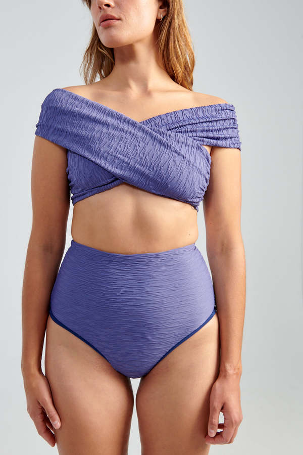 Mara Hoffman Lydia High Waist Bikini Bottoms