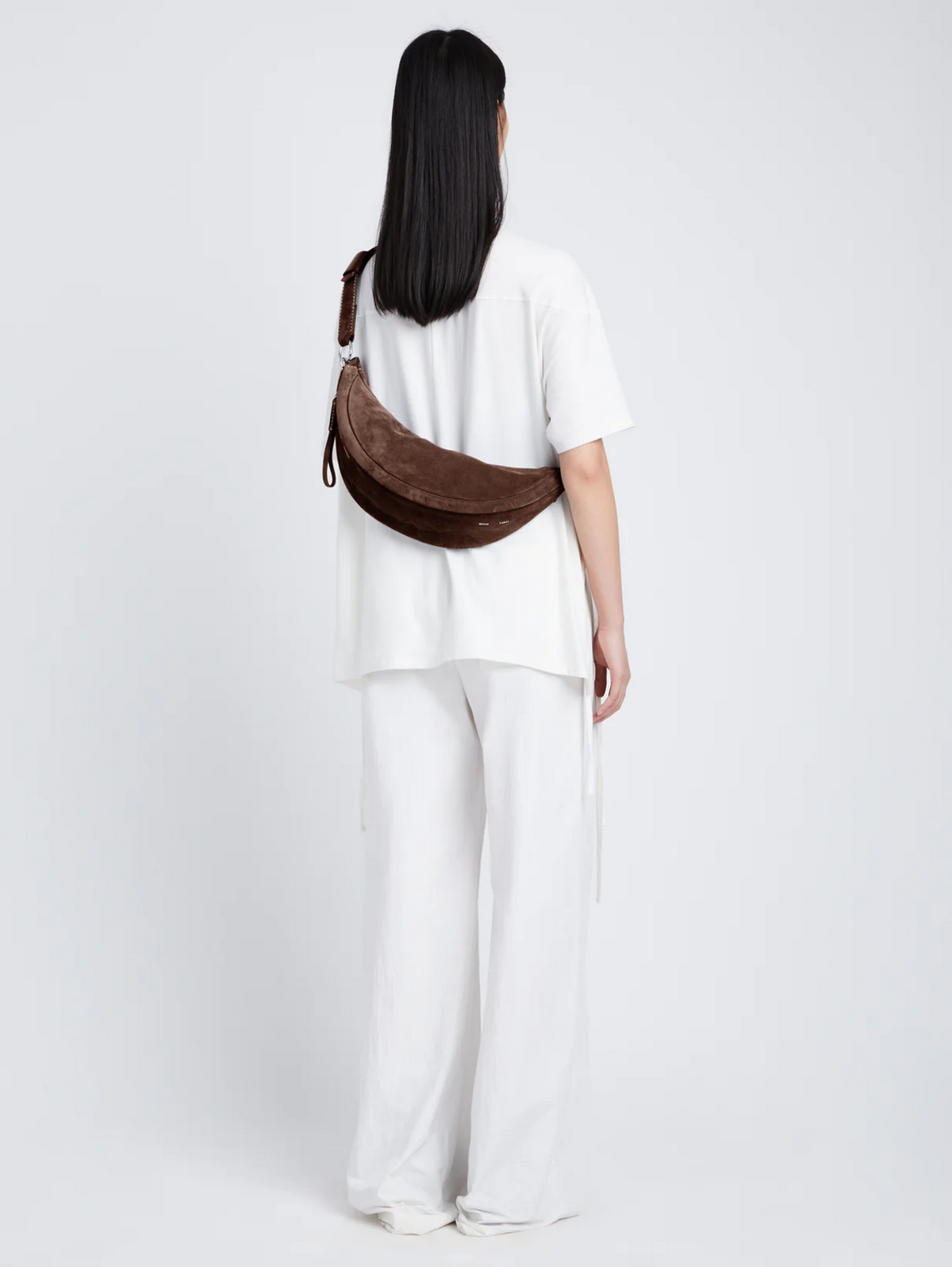 Proenza Schouler Stanton Suede Sling Bag - Brown | Garmentory