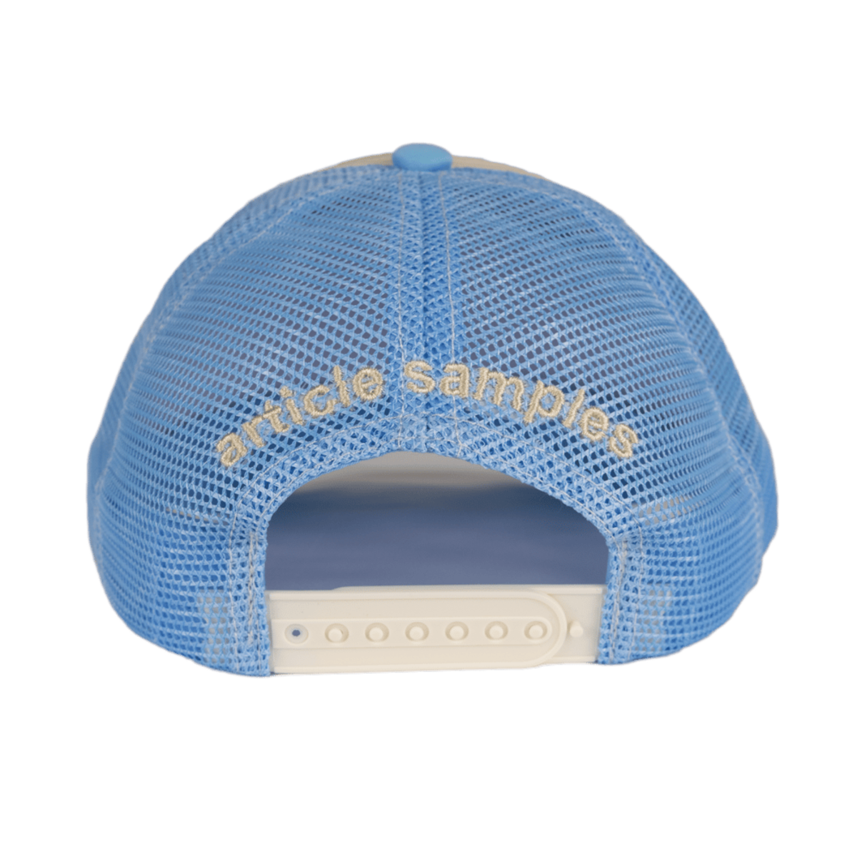 Tilted Brim Article Samples Bipped Hat - Ice Blue | Garmentory