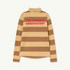 Kids The Animals Observatory Eel Long Sleeve Shirt - Brown Stripe - Thumbnail 2