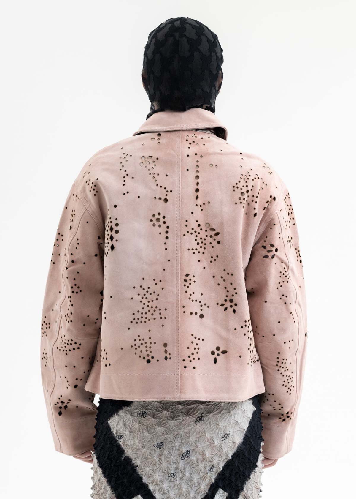 ジャケット・アウター MASU GALAXY-CUT LEATHER JACKET(SALMON) MASU(エムエーエスユー)のGALAXY-CUT LEATHER JACKET SALMONの通販