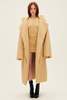 Norma Kamali Hooded Sleeping Bag Coat to Midcalf - Sand - Thumbnail 6