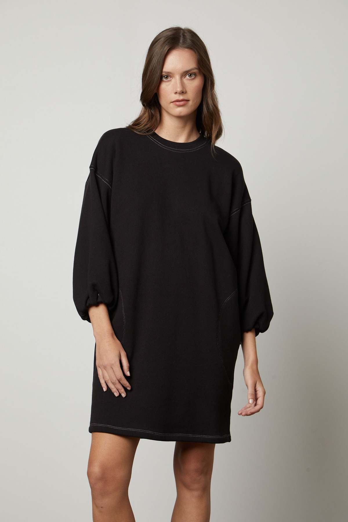 Velvet by Graham & Spencer Jensen Dress - Black - Image 1 of 4