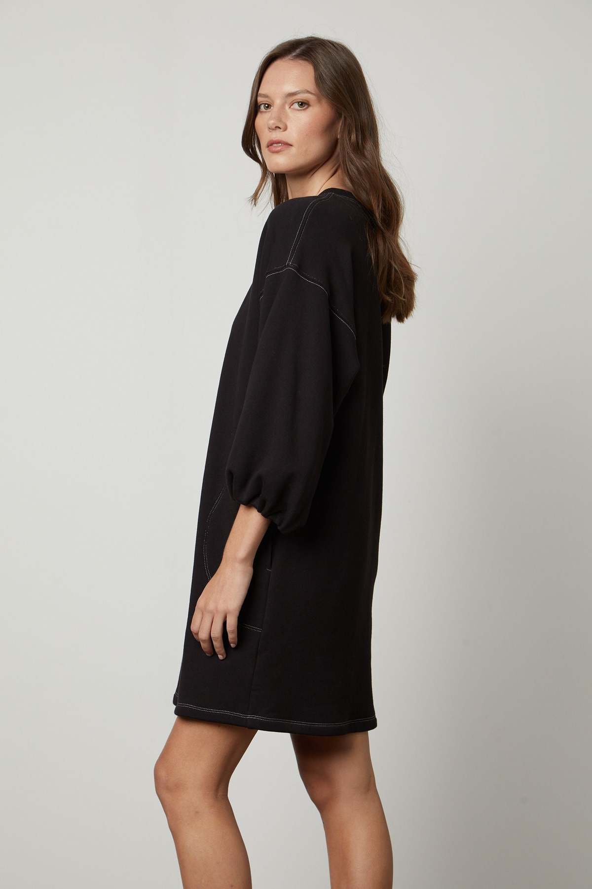 Velvet by Graham & Spencer Jensen Dress - Black - Image 2 of 4