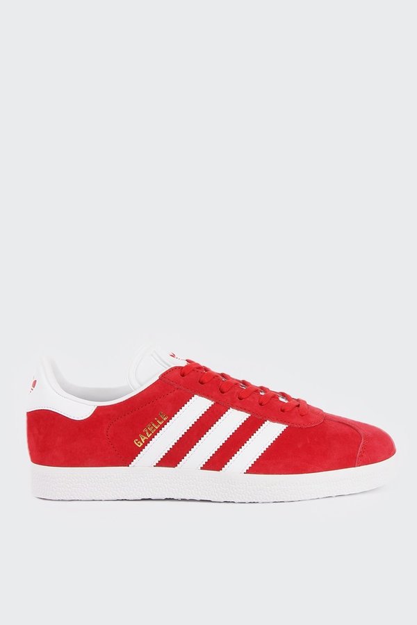 Adidas Originals Gazelle Shoes - scarlet/white | Garmentory