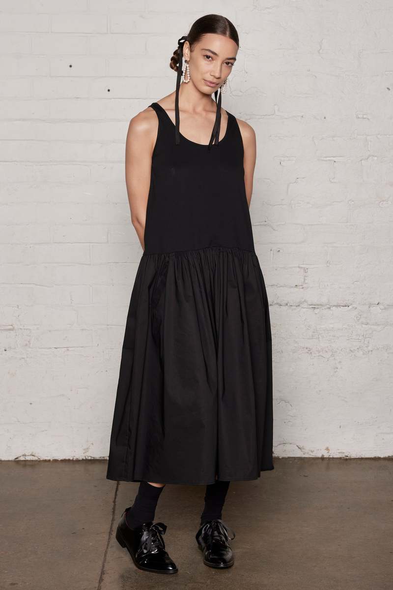 SALASAI BLACKBIRD DRESS - BLACK SALASAI BLACKBIRD DRESS - BLACK