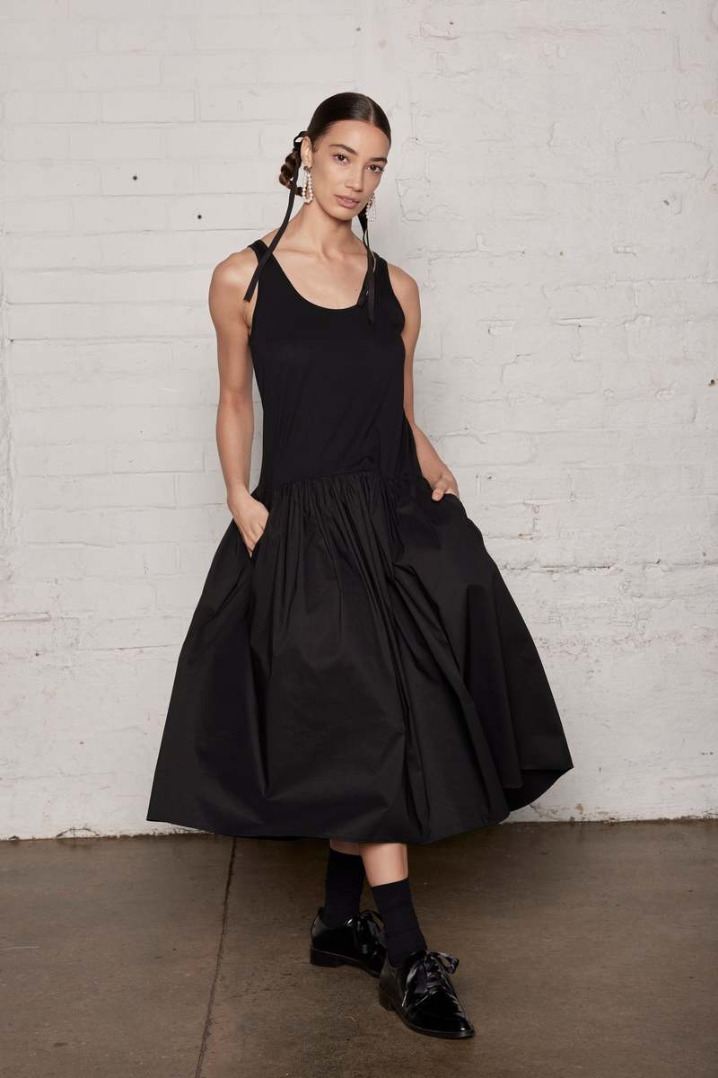 SALASAI BLACKBIRD DRESS - BLACK SALASAI BLACKBIRD DRESS - BLACK