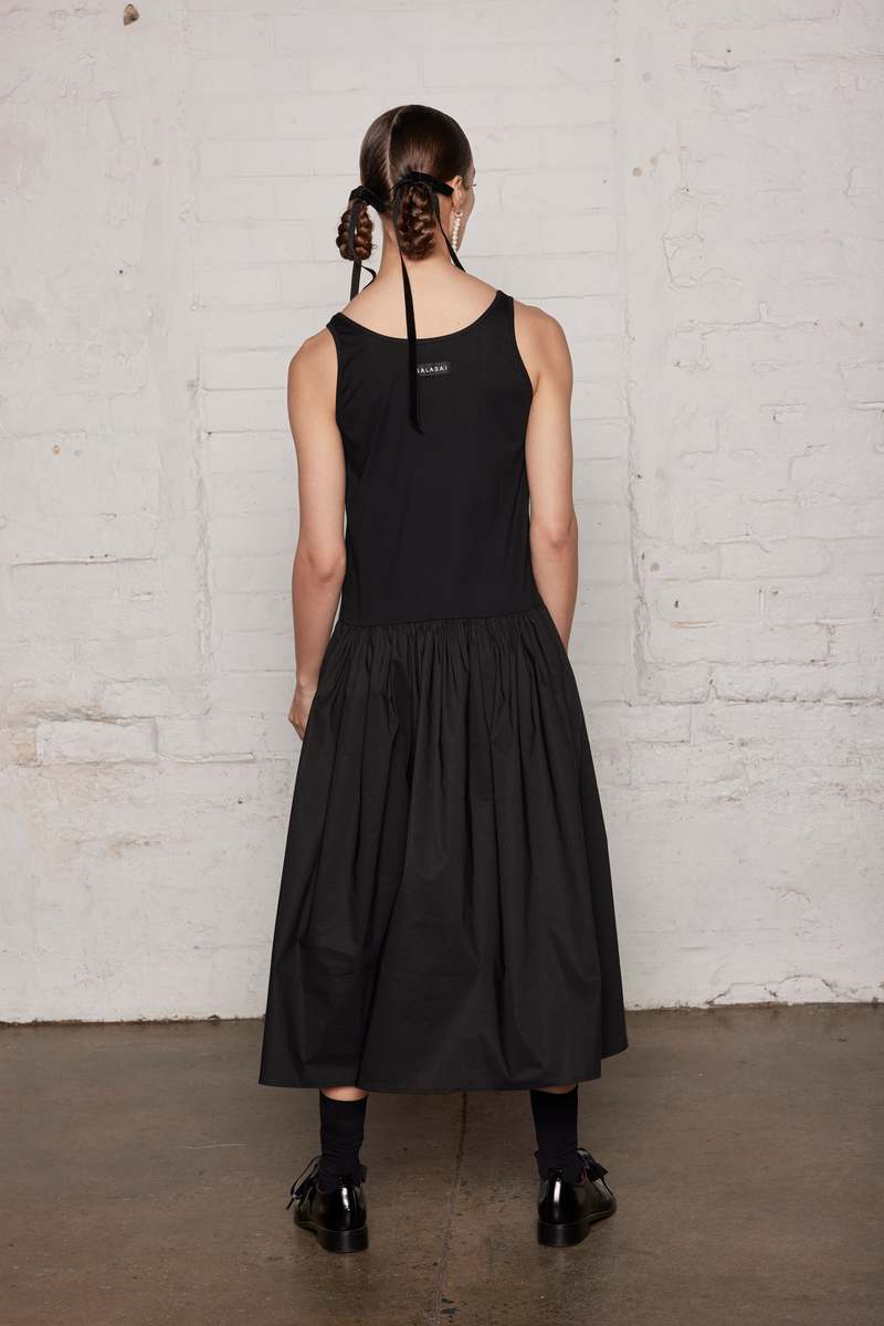 SALASAI BLACKBIRD DRESS - BLACK SALASAI BLACKBIRD DRESS - BLACK
