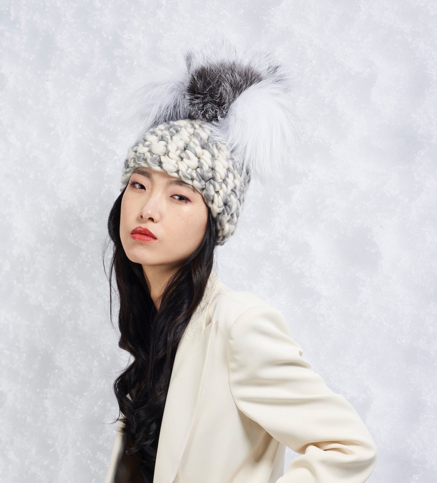 mischa lampert - white/grey crown + white | silver fox xl 