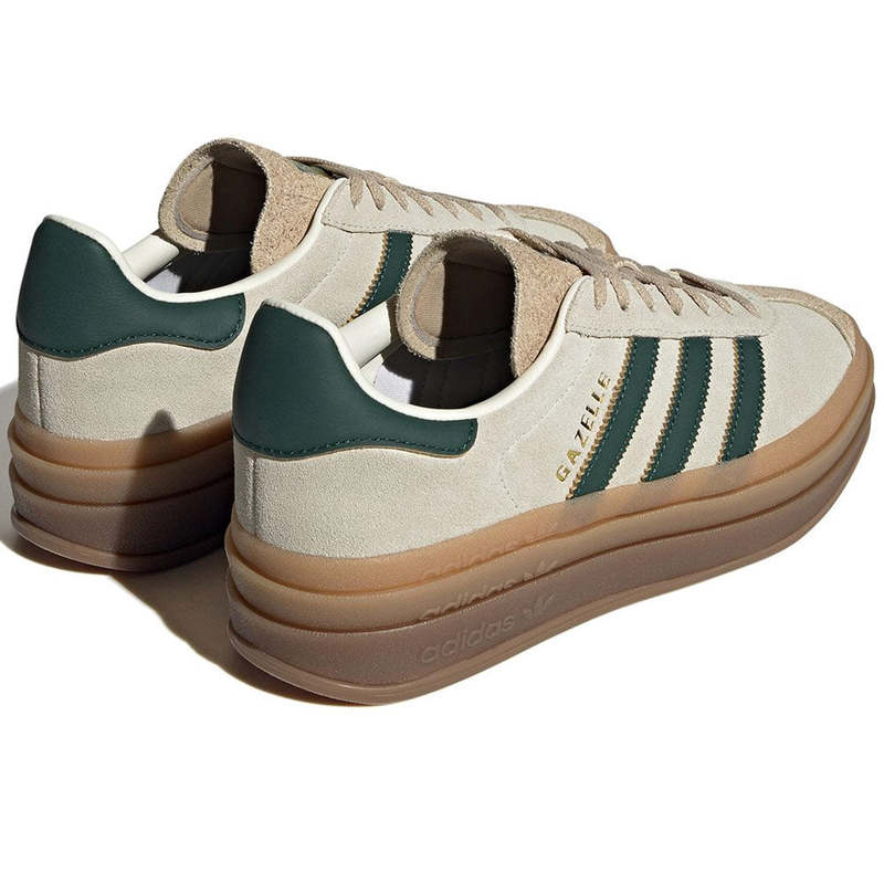 adidas gazelle silver green womens Womens Gazelle Bold main image 1