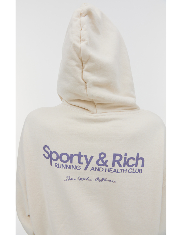 Sporty & Rich Running Club hoodie - Beige | Garmentory