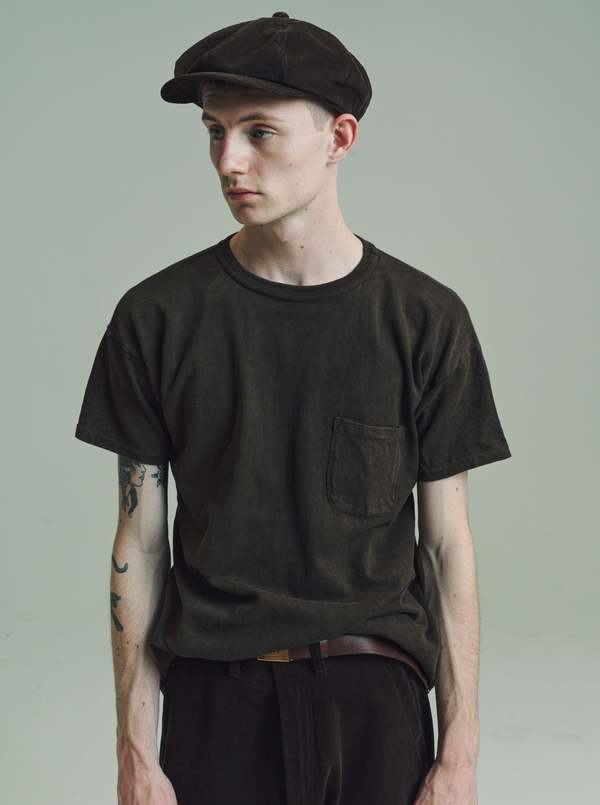 Taiga Takahashi LOT. 601 Tee Shirt - Mud Dyed Brown | Garmentory