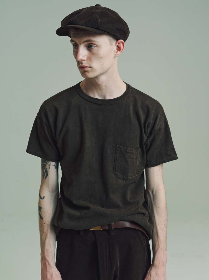 Taiga Takahashi LOT. 601 Tee Shirt - Mud Dyed Brown | Garmentory