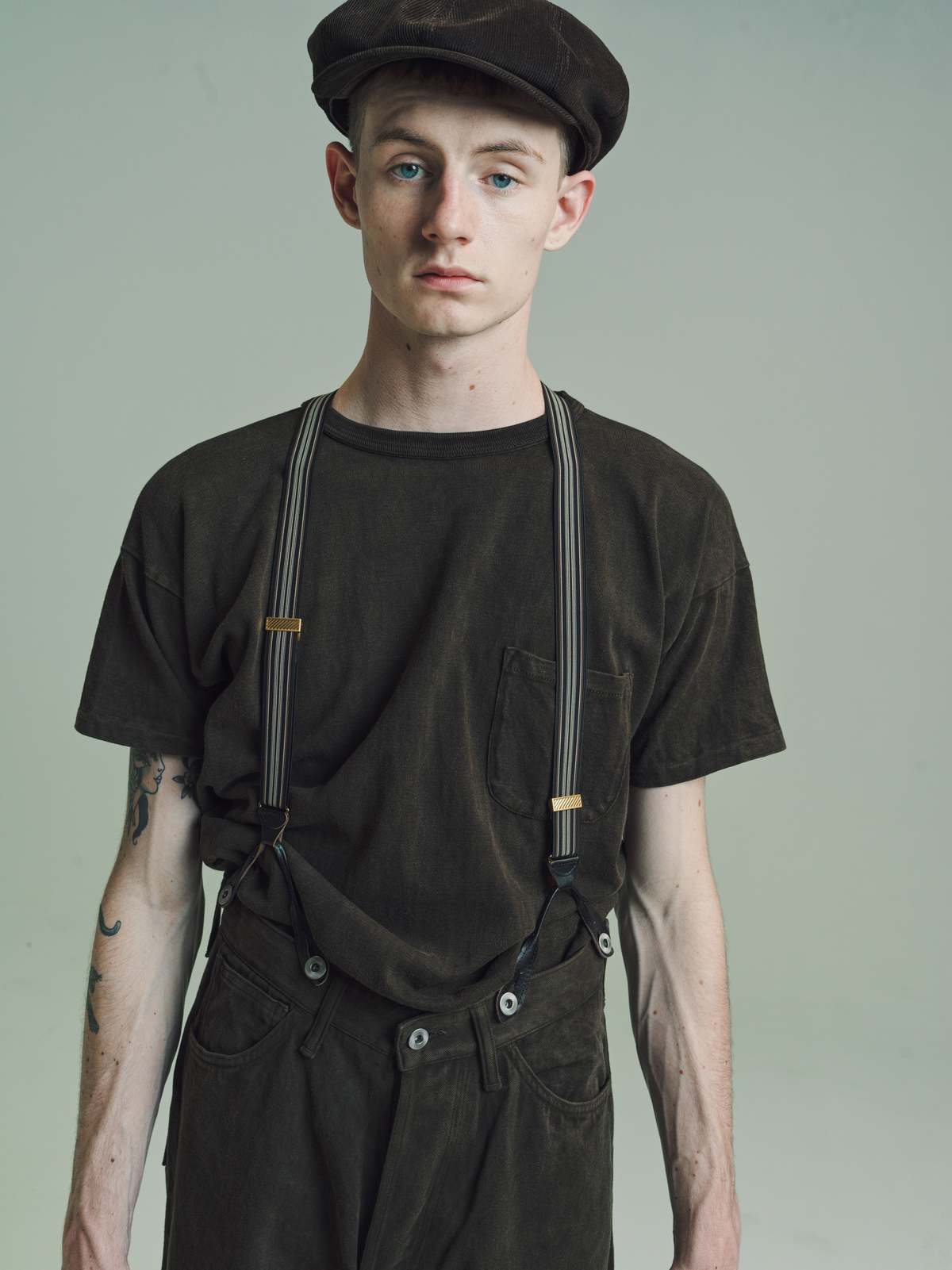 Taiga Takahashi LOT. 601 Tee Shirt - Mud Dyed Brown | Garmentory