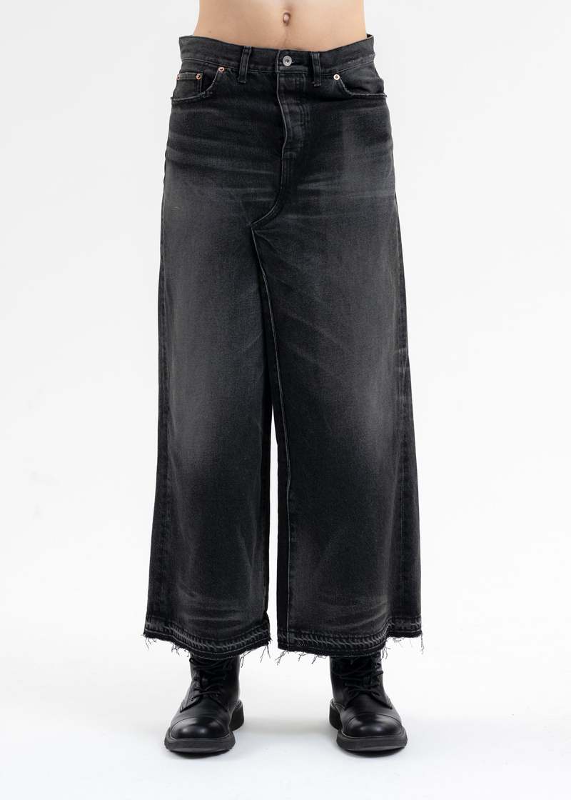 パンツ NTRUL DENIM TROUSERS BLACK TANAKA | タナカ | デニム