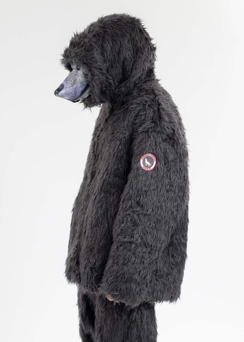 Doublet ANIMAL TRIM FUR BLOUSON - GERY | Garmentory