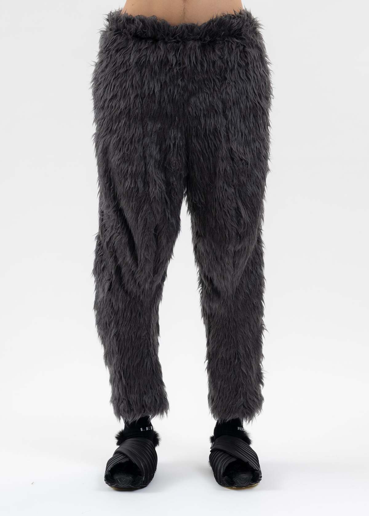 Doublet BEASTLY LEGS FUR PANT - GREY | Garmentory