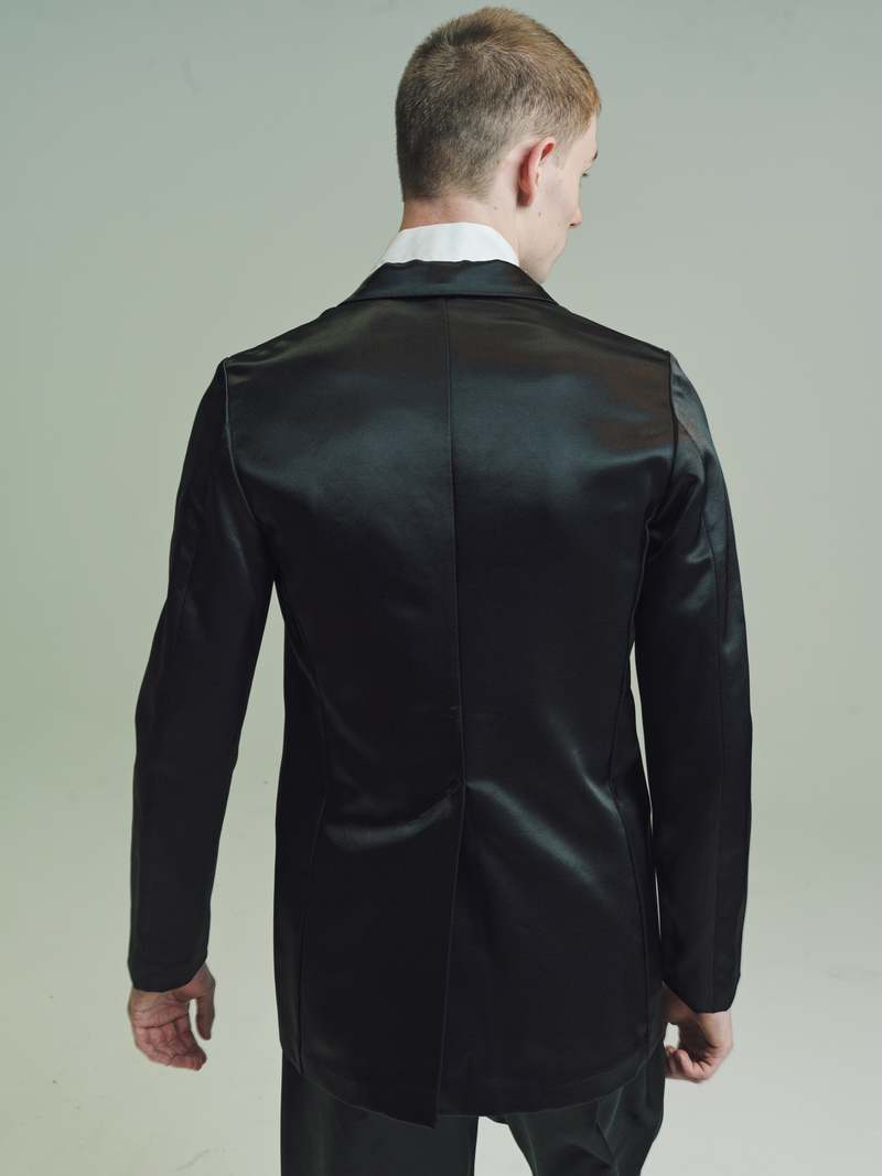 Gabriela Coll Garments NO.242 Bomber Twill Jacket - Black