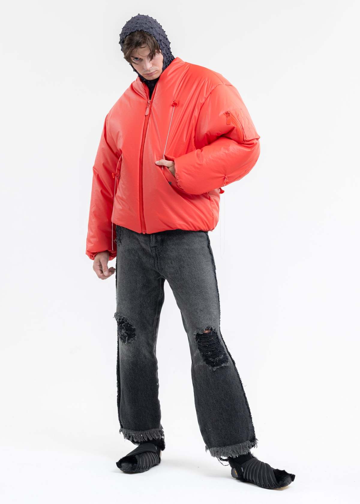 ジャケット・アウター Doublet balloon bomber jacket 23aw Doublet Black Balloon Bomber Jacket Doublet