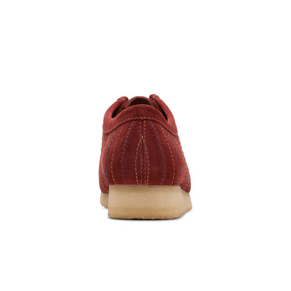 Clarks Wallabee - Burgundy Combi | Garmentory