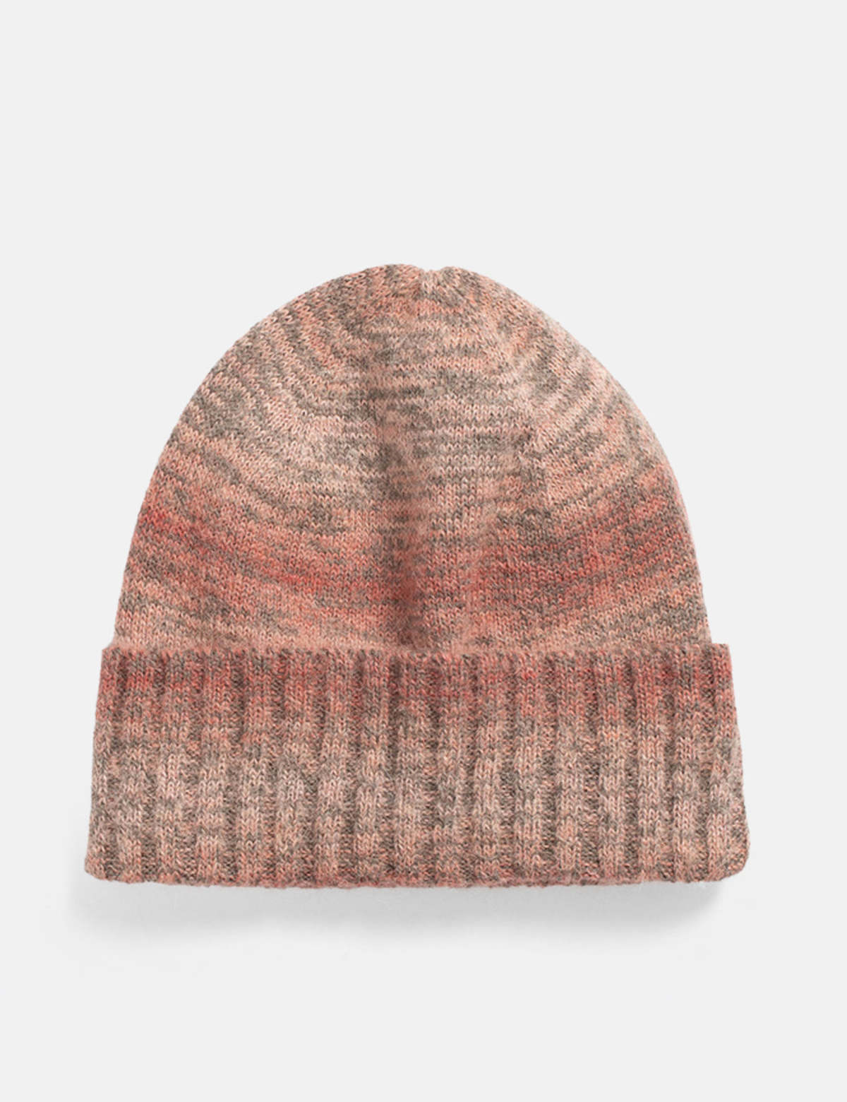 Norse Projects Alpaca Mohair Space Dye Beanie - Blood Orange | Garmentory