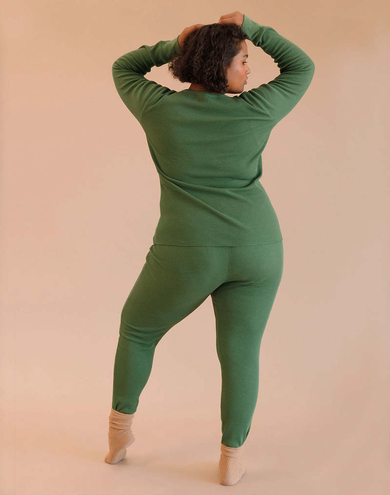 Noble Waffle Bottoms - Juniper Noble Waffle Bottoms - Juniper