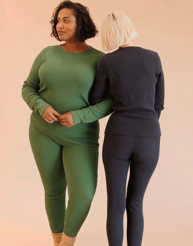 Noble Waffle Bottoms - Juniper Noble Waffle Bottoms - Juniper
