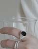 MATTER MATTERS   Onyx Lake Round Ring - Sterling Silver - Thumbnail 2