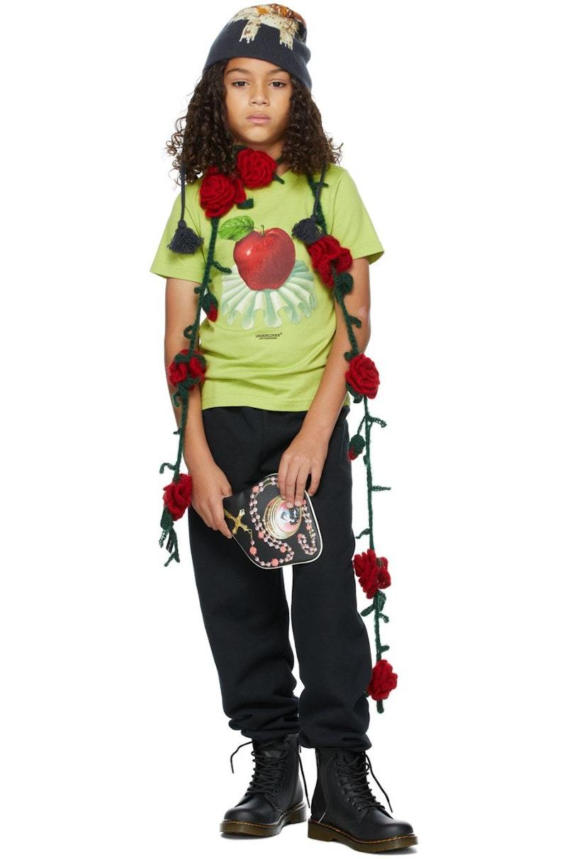 Kids Undercover Apple T-Shirt - Green | Garmentory