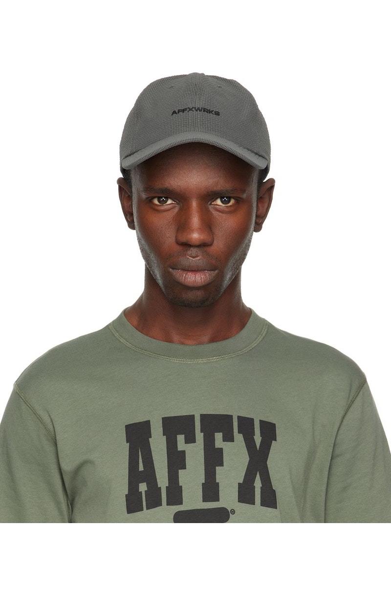 AFFXWRKS Embroidered Cap - Gray | Garmentory