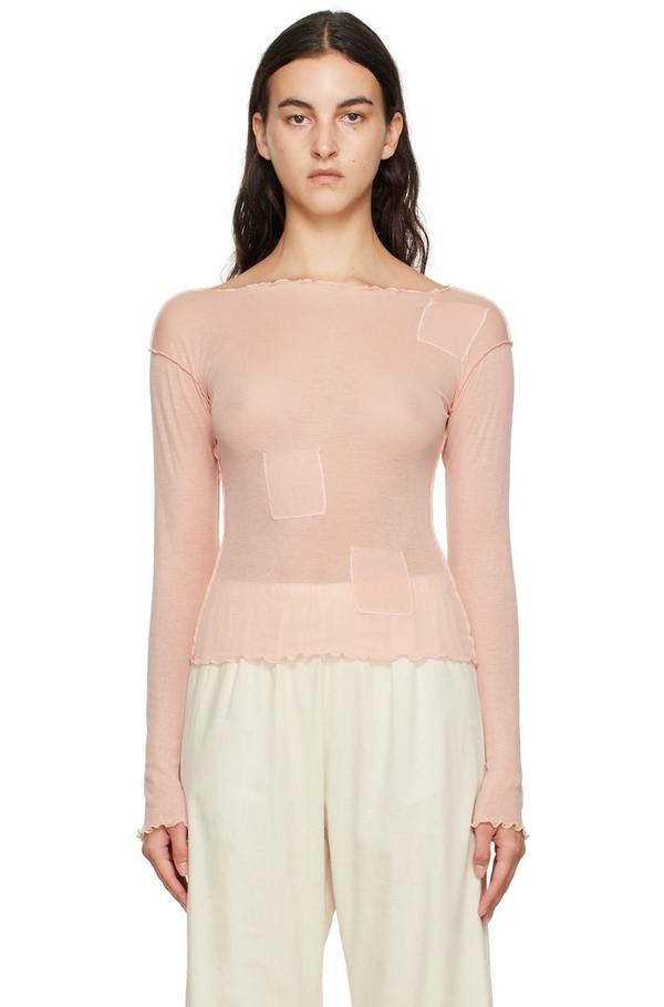 Baserange Gem Long Sleeve T-Shirt - Pink | Garmentory