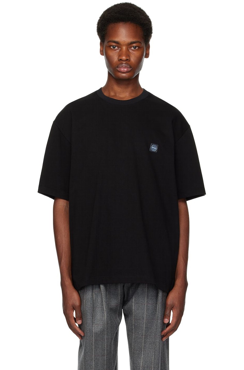 【関税込み】Solid Homme ブラック Butterfly Tシャツ Solid Homme Black Butterfly T-Shirt Solid Homme