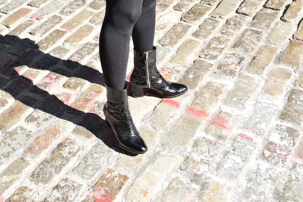 Ariana Bohling Carmen Ankle Boot - Black