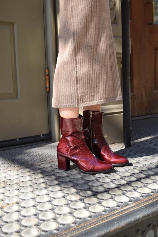 Ariana Bohling Carmen Ankle Boot - Vino